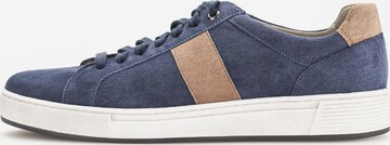 Sneaker bassa di Pius Gabor in blu: frontale