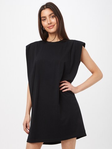 Robe FRENCH CONNECTION en noir : devant