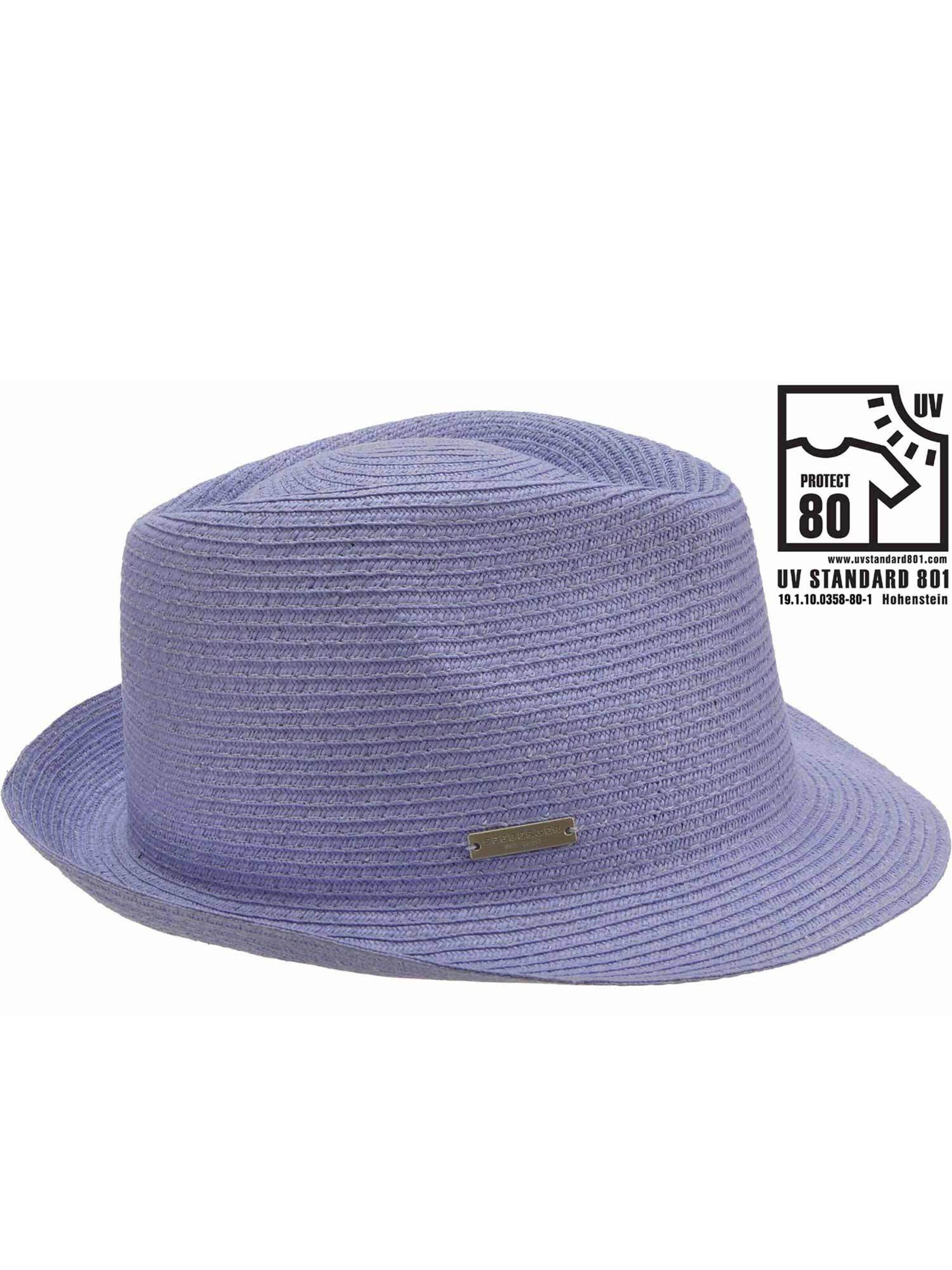 Seeberger Hat 'Hut' in Purple: front
