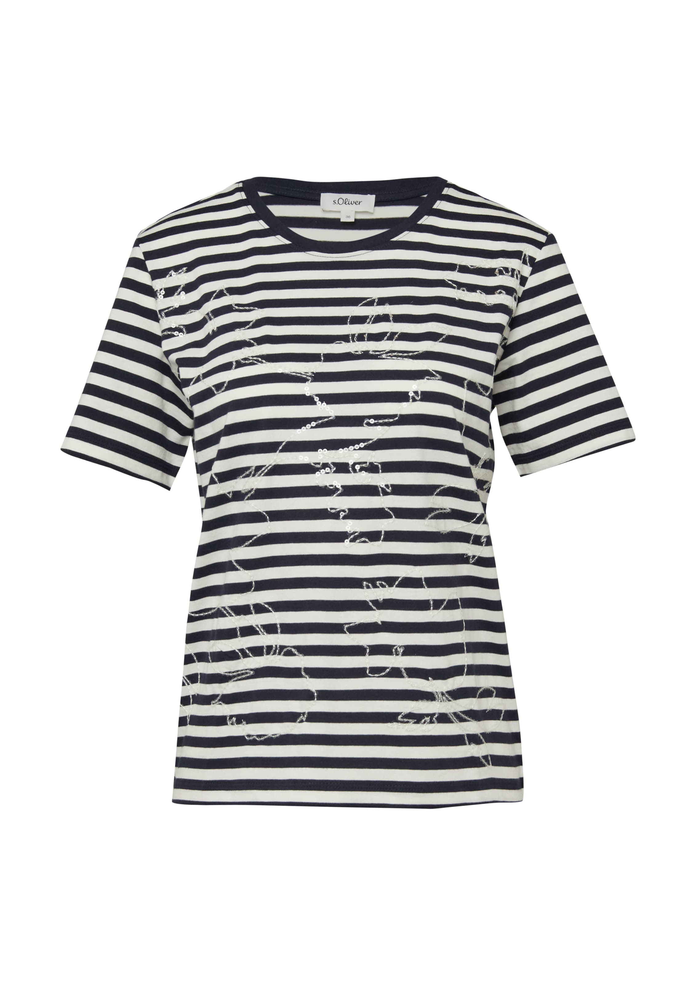 s.Oliver T-Shirt in Blau: Vorderseite