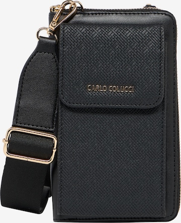 Carlo Colucci Smartphone Case 'di Gesaro' in Black: front