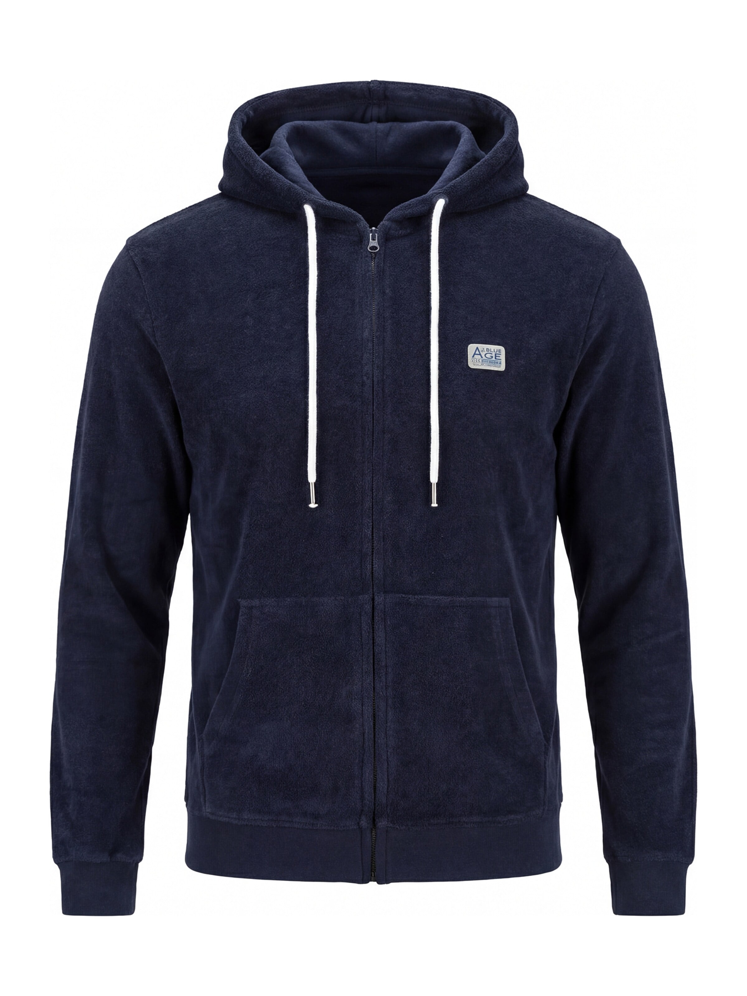 Carrera Jeans Sweat jacket 'Replica Collection' in Blue: front
