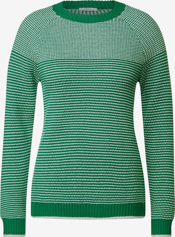 CECIL Sweater in Green: front