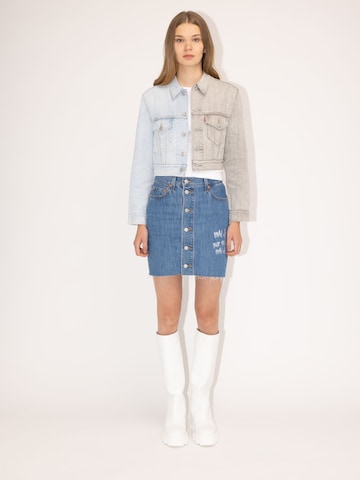 Levi's® Upcycling Skirt 'Wavvyboi Design' in Blue