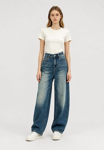 Baggy Jean Elara en bleu
