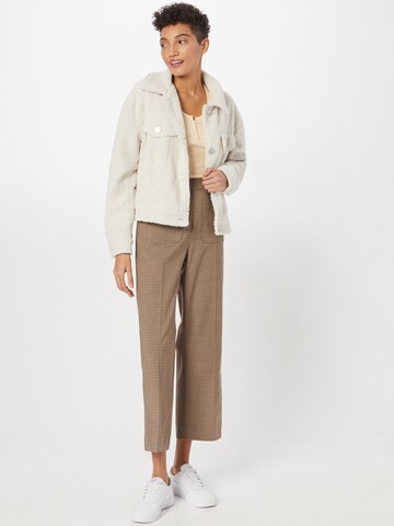 NUÉ NOTES Regular Pleated Pants 'Adele' in Brown