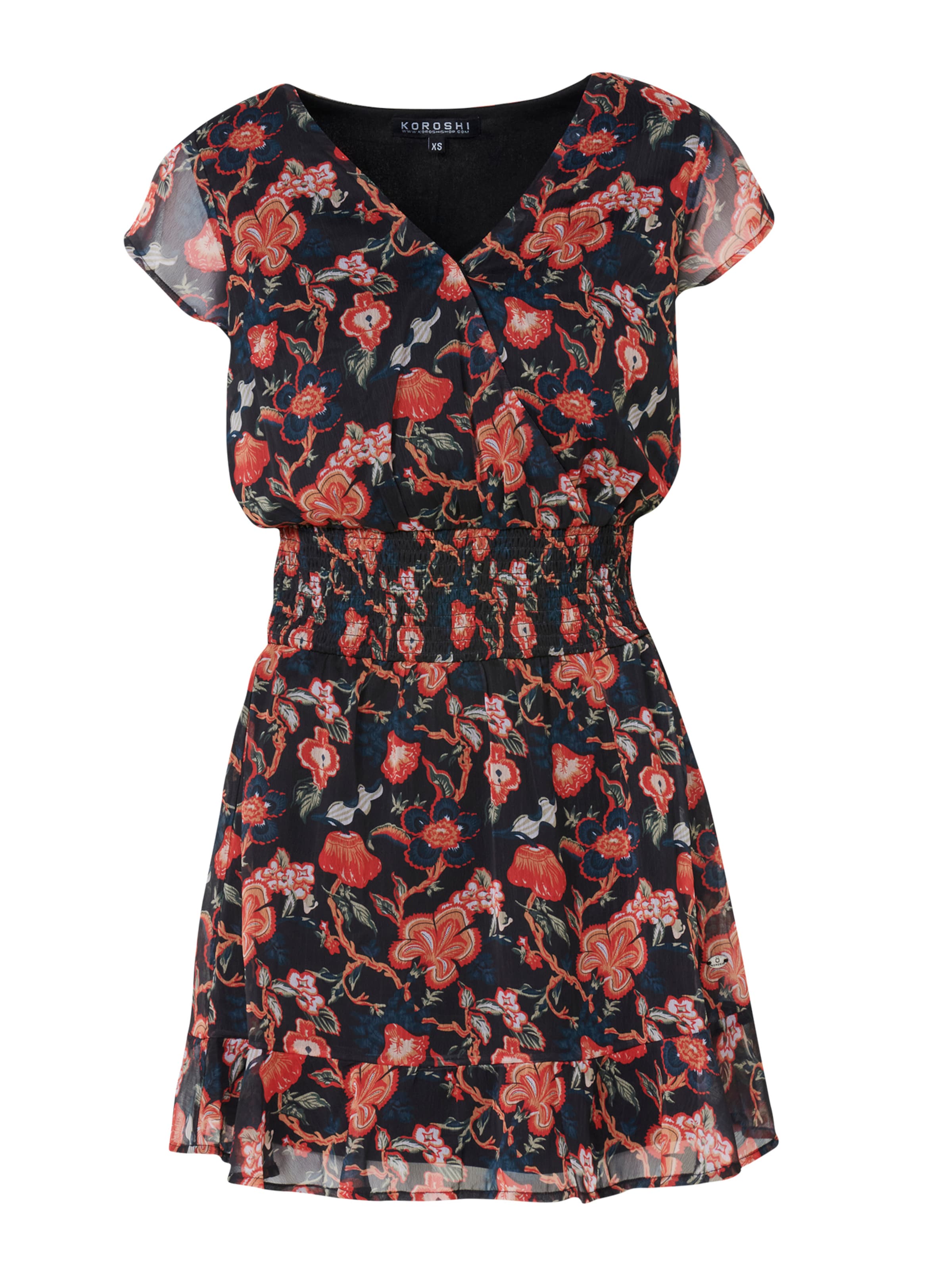 mėlyna KOROSHI Vasarinė suknelė: priekis