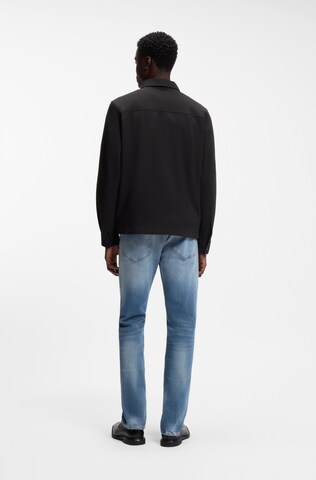 HUGO Comfort Fit Businesshemd in Schwarz