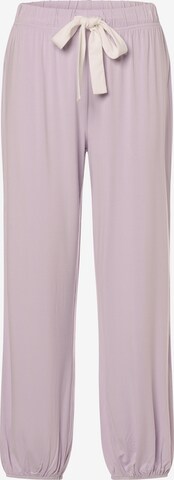 Marie Lund Pajama Pants in Purple: front