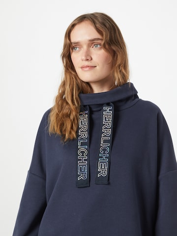 Herrlicher Sweatshirt 'Meadow' in Blauw