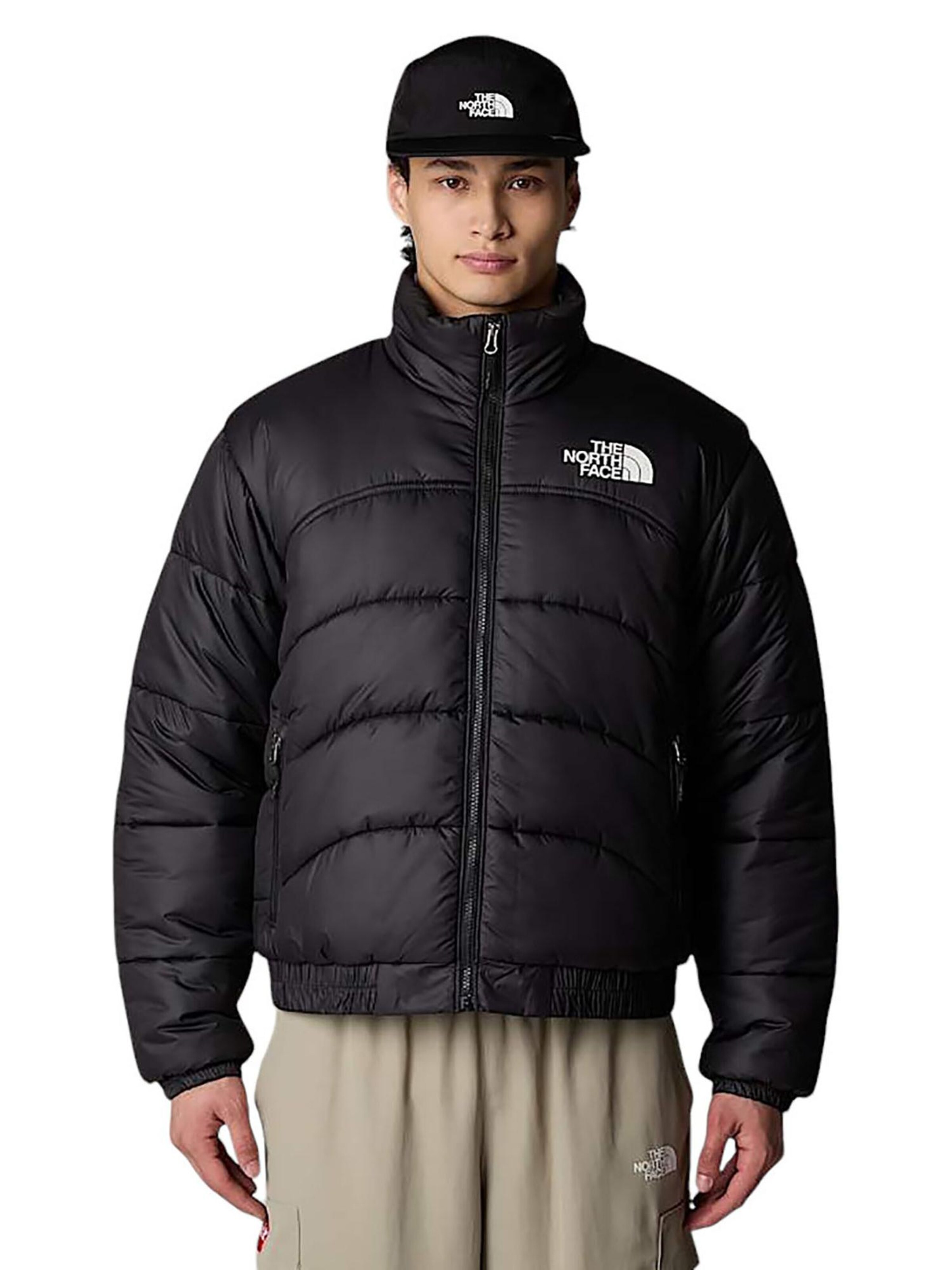 THE NORTH FACE Winter Jacket 'Summit Puffer 2000' in Black: front