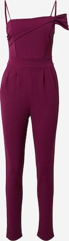 WAL G. Jumpsuit 'HARRIETTE' in Purple: front