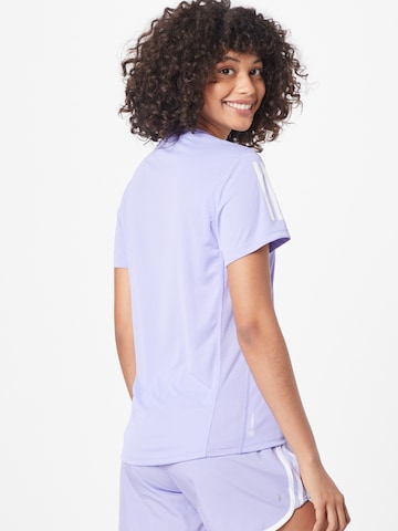 T-shirt fonctionnel 'Own The Run' ADIDAS SPORTSWEAR en violet