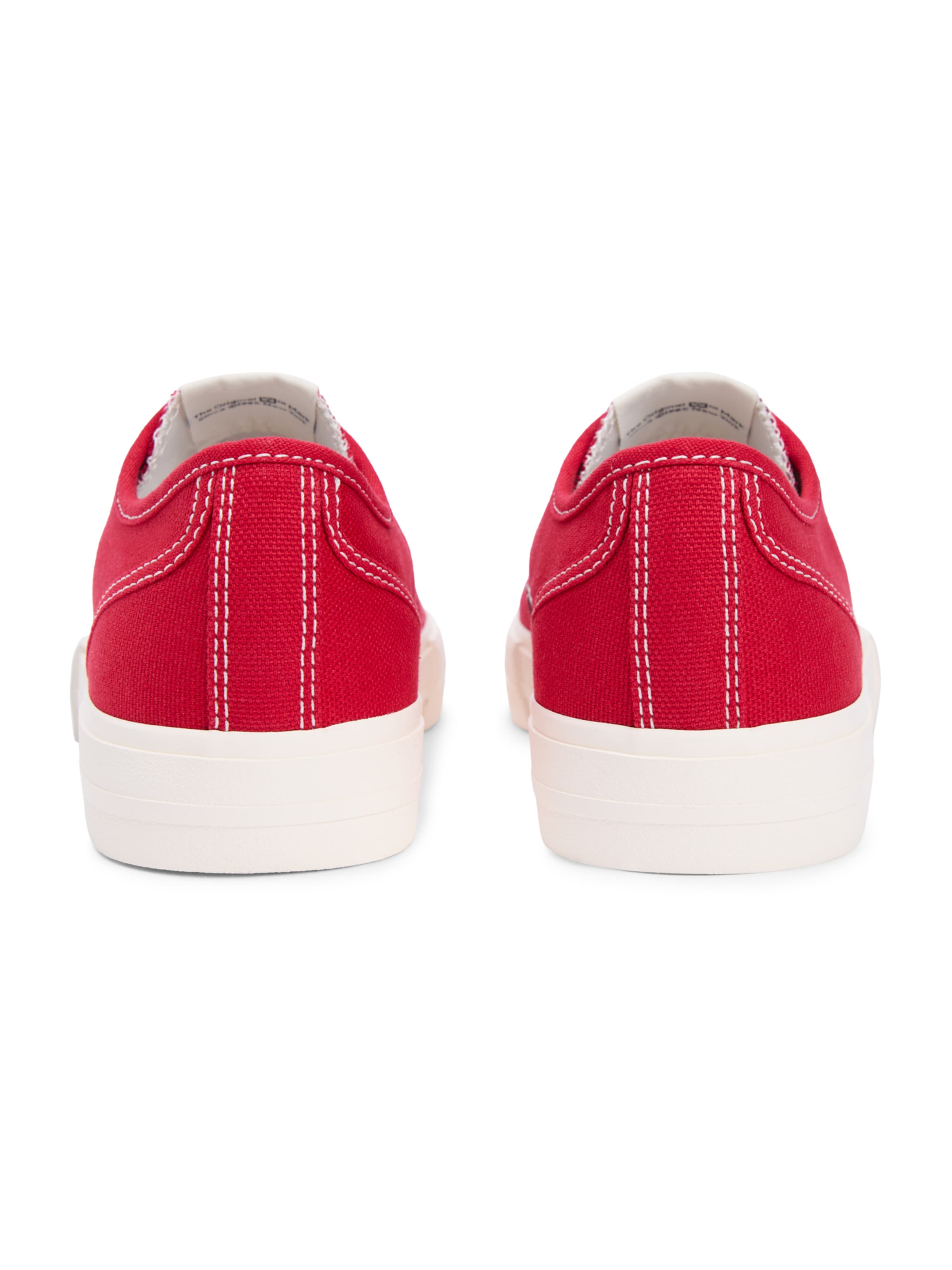 Tommy Jeans Låg sneaker i röd: baksida