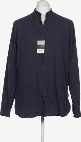 NOWADAYS Button Up Shirt in XL in Blue: front