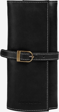 Boîte à bijoux 'Schmuckrolle' Bruno Banani en noir : devant