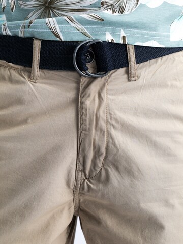 Petrol Industries Regular Broek 'Tropicana' in Beige