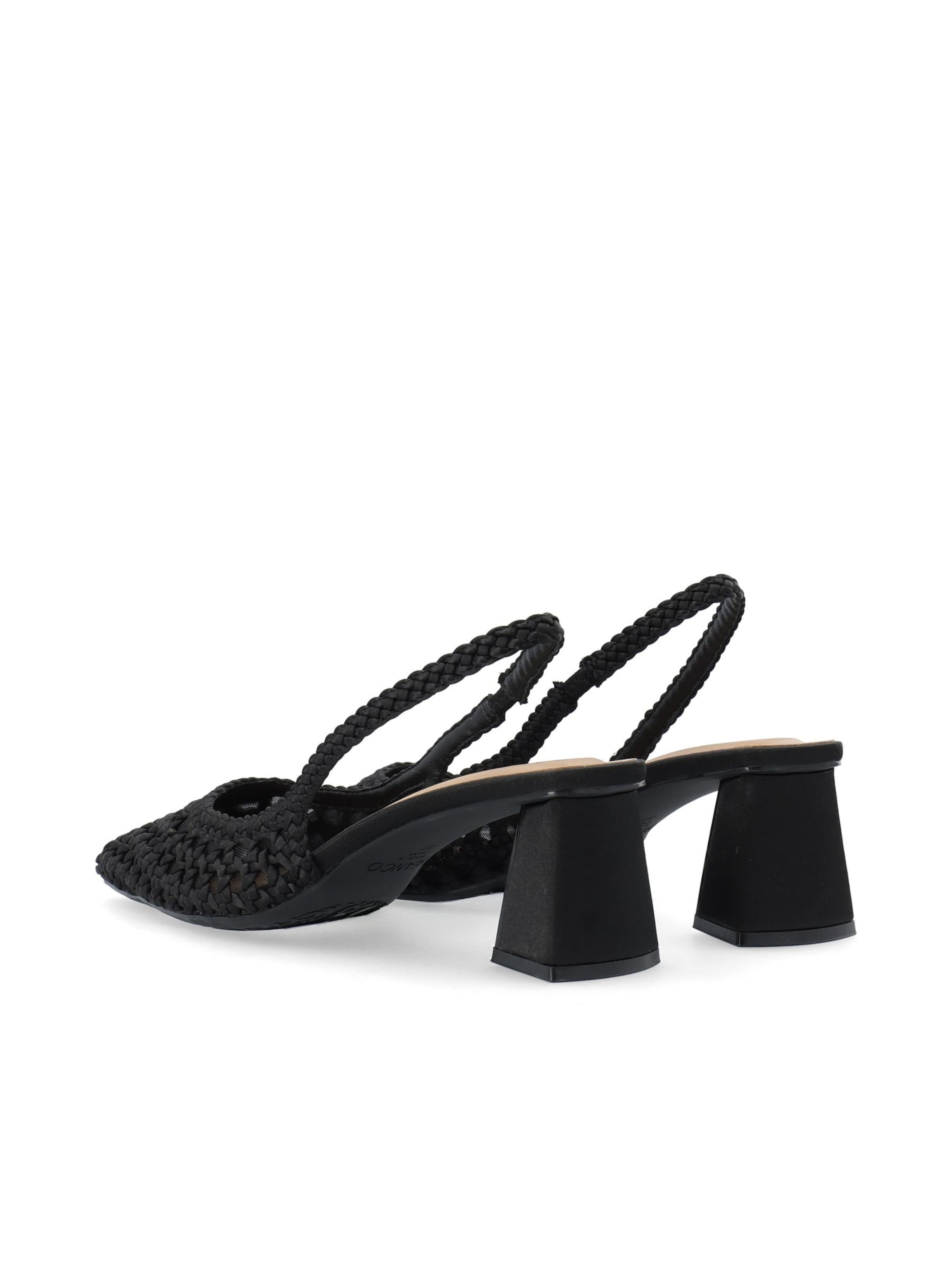 Bianco Slingback pumps 'MARALYN ' in Black