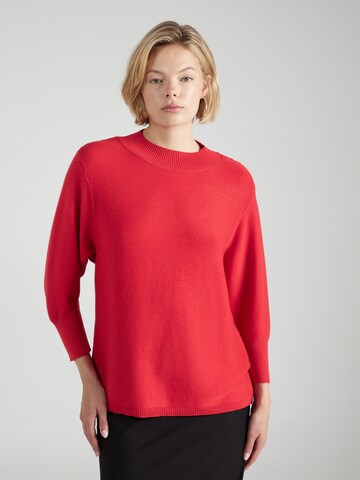 MORE & MORE Sweater in Red: front