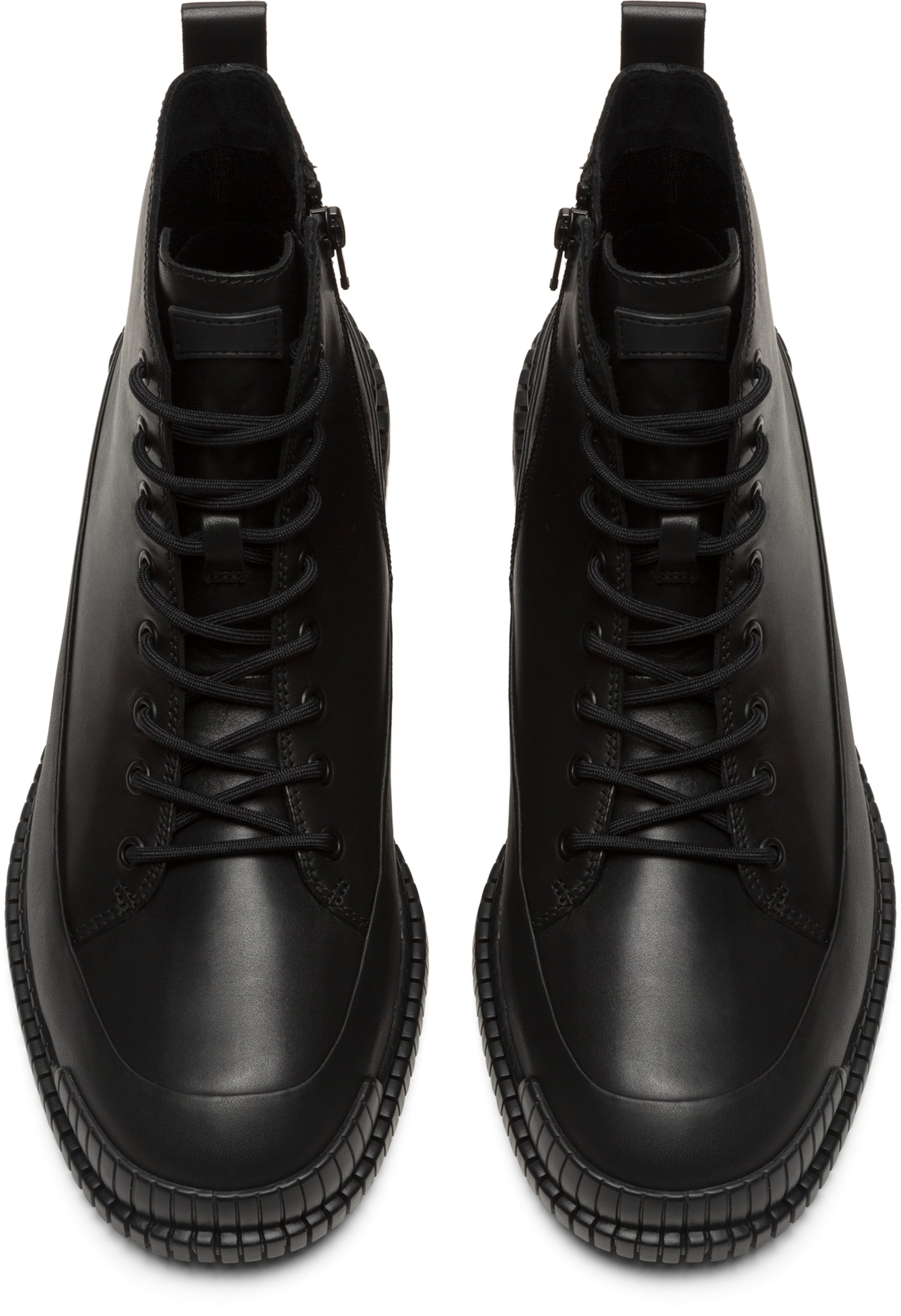 Bottines à lacets CAMPER en noir