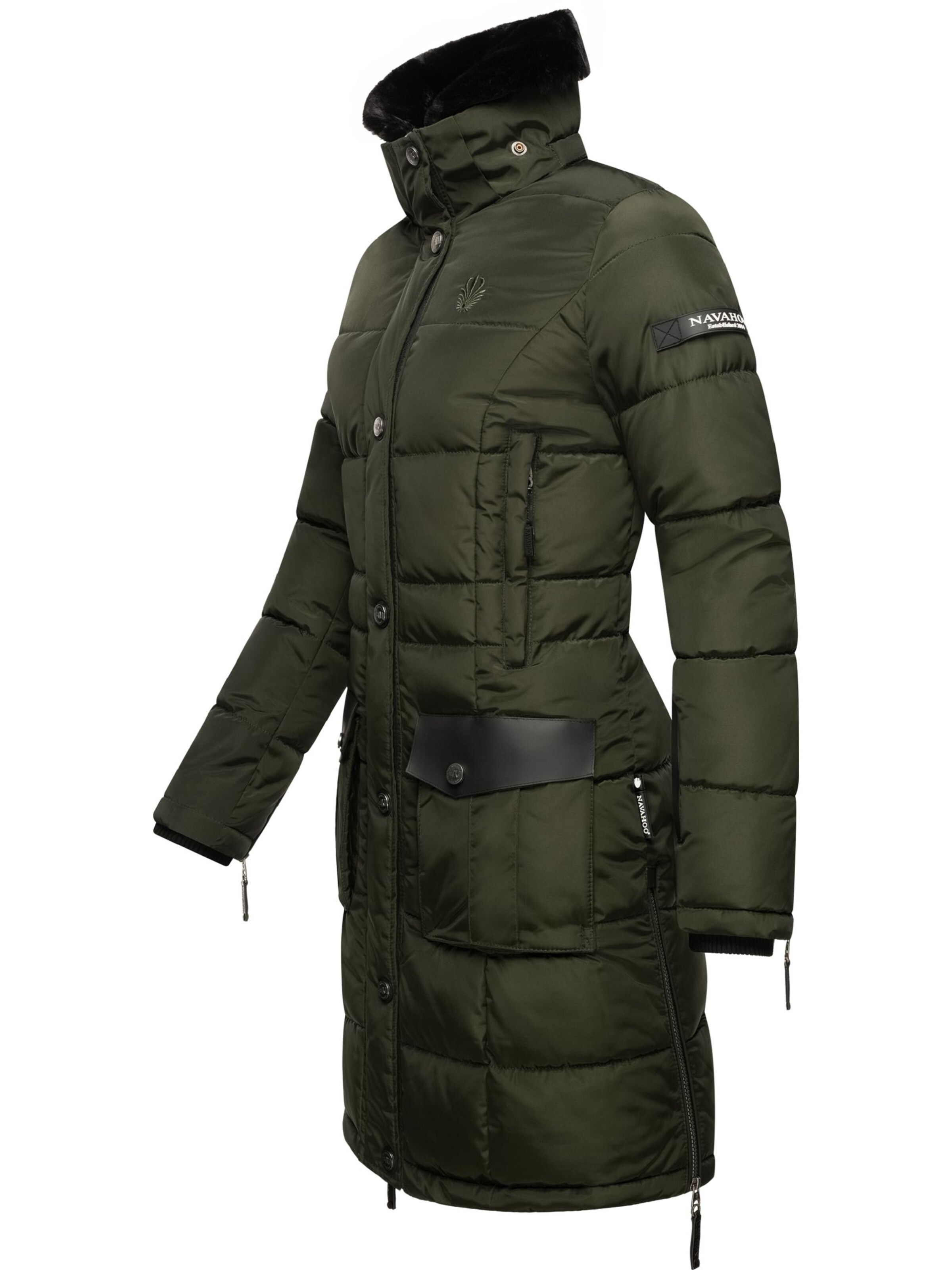 Cappotto invernale 'Sinja' di NAVAHOO in verde