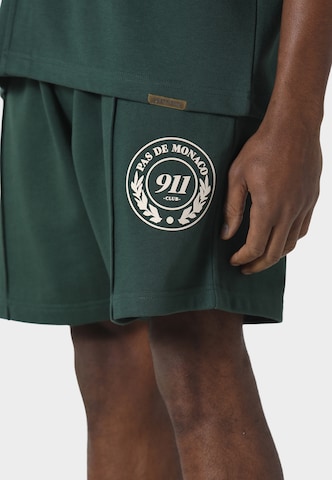 Pas De Monaco Regular Trousers 'LEMANS' in Green