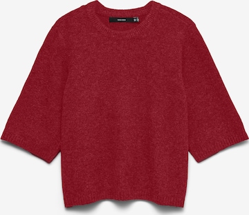 VERO MODA Pullover 'VMBOOM' i rød: forside