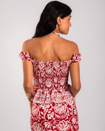 THE-ARE Blouse in Red