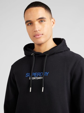 Superdry - Sweatshirt 'Locker' em preto