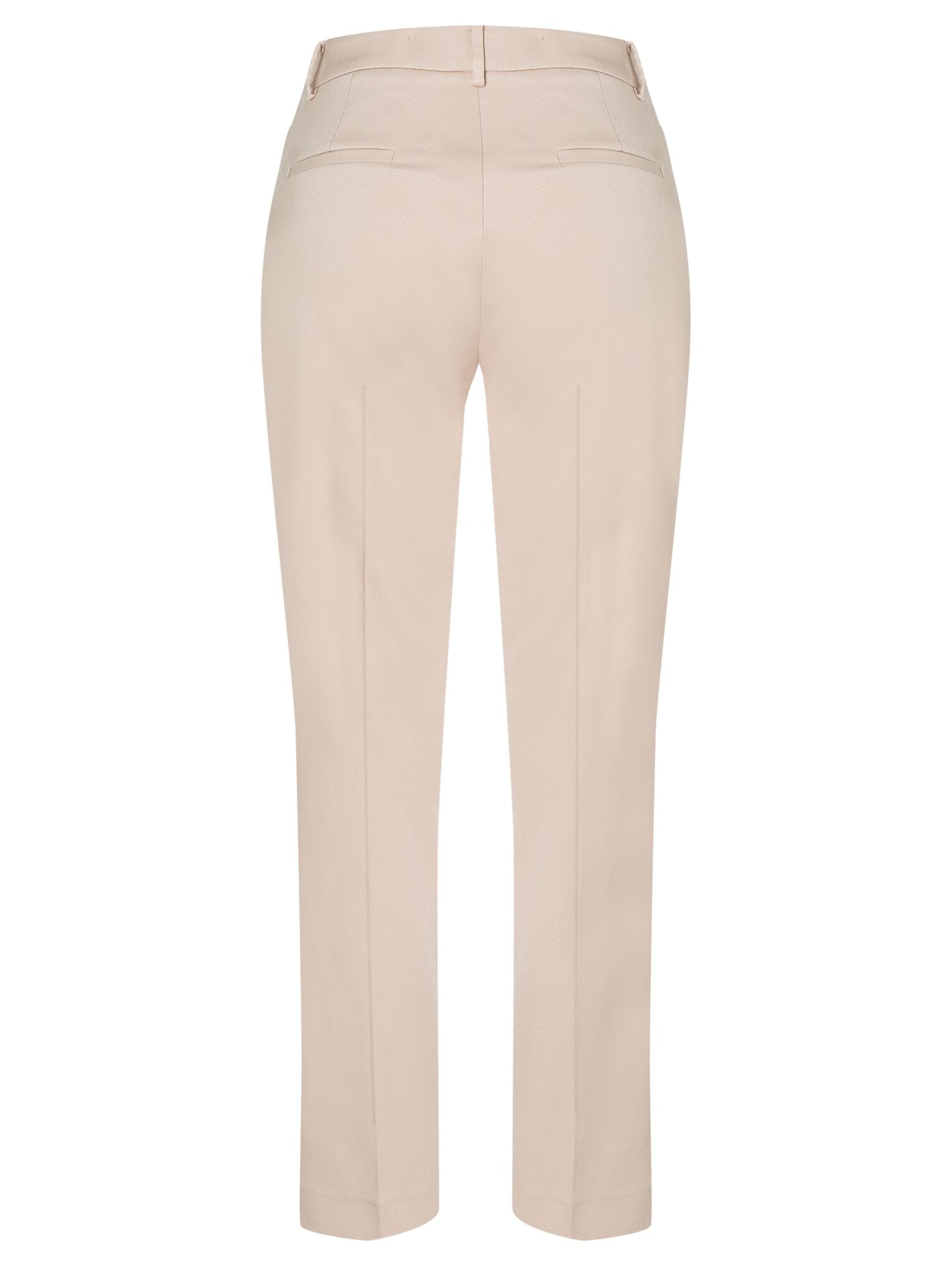 MORE & MORE Szabványos Ráncos nadrág - bézs