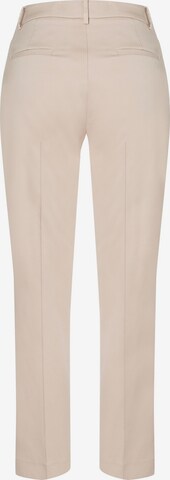 MORE & MORE - regular Pantalón de pinzas en beige