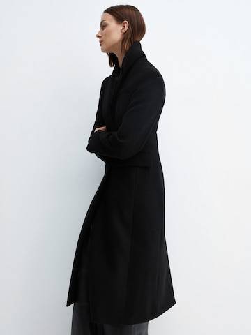 MANGO Between-Seasons Coat 'Linda' in Black