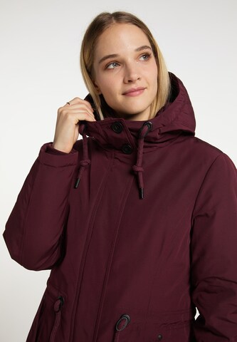 DreiMaster Klassik Winterparka in Rood