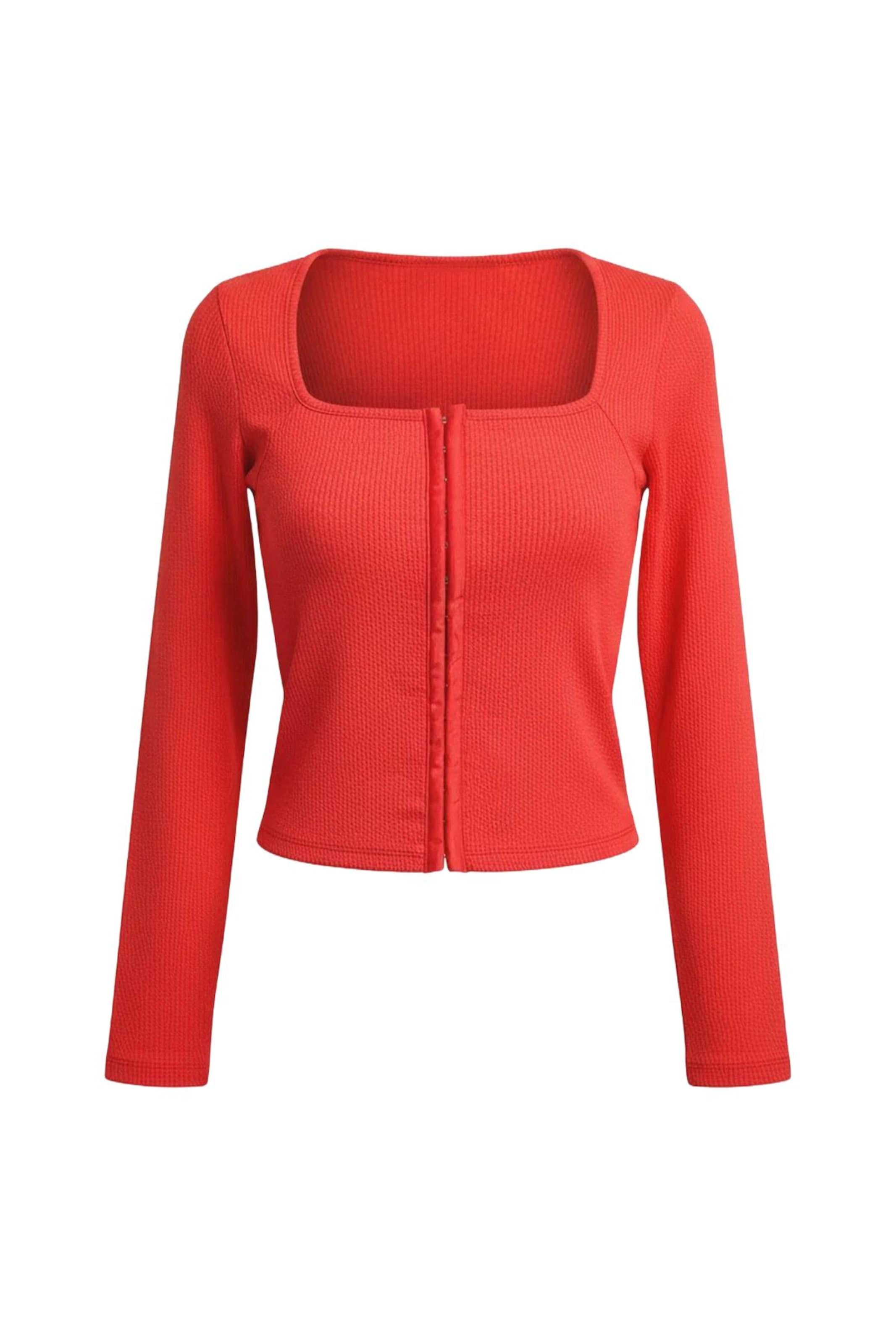 No Matter What Shirt in Red: front