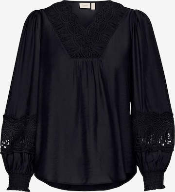 Fransa Bluse 'Blondie BL 2' in Schwarz: Vorderseite