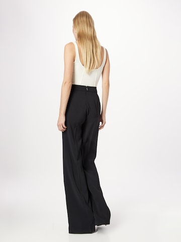 PINKO Wide Leg Bukser med fals i sort