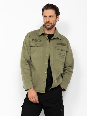 T-Shirt Schott NYC en vert