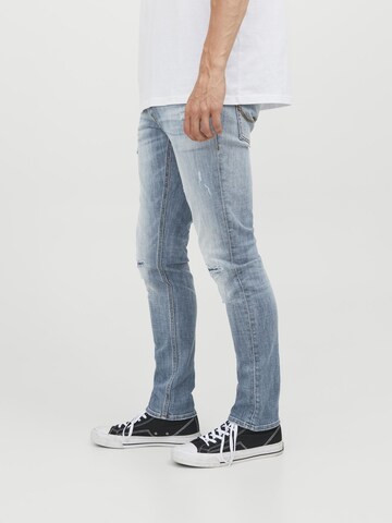 JACK & JONES Slimfit Jeans 'Glenn Cole' i blå