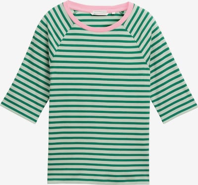 TOM TAILOR DENIM Paita värissä vaaleanharmaa / kuusi / vaalea pinkki, Tuotenäkymä