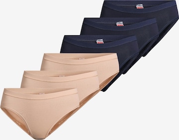 CON-TA Slip 'Feinripp' in Blauw: voorkant
