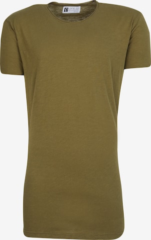 Leif Nelson Shirt in Groen: voorkant