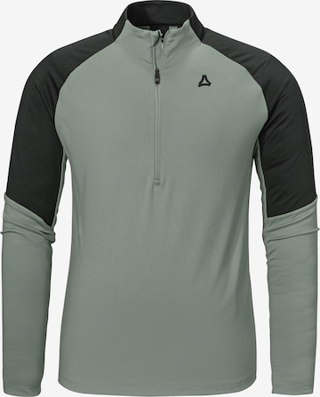 T-Shirt fonctionnel Schöffel en gris : devant