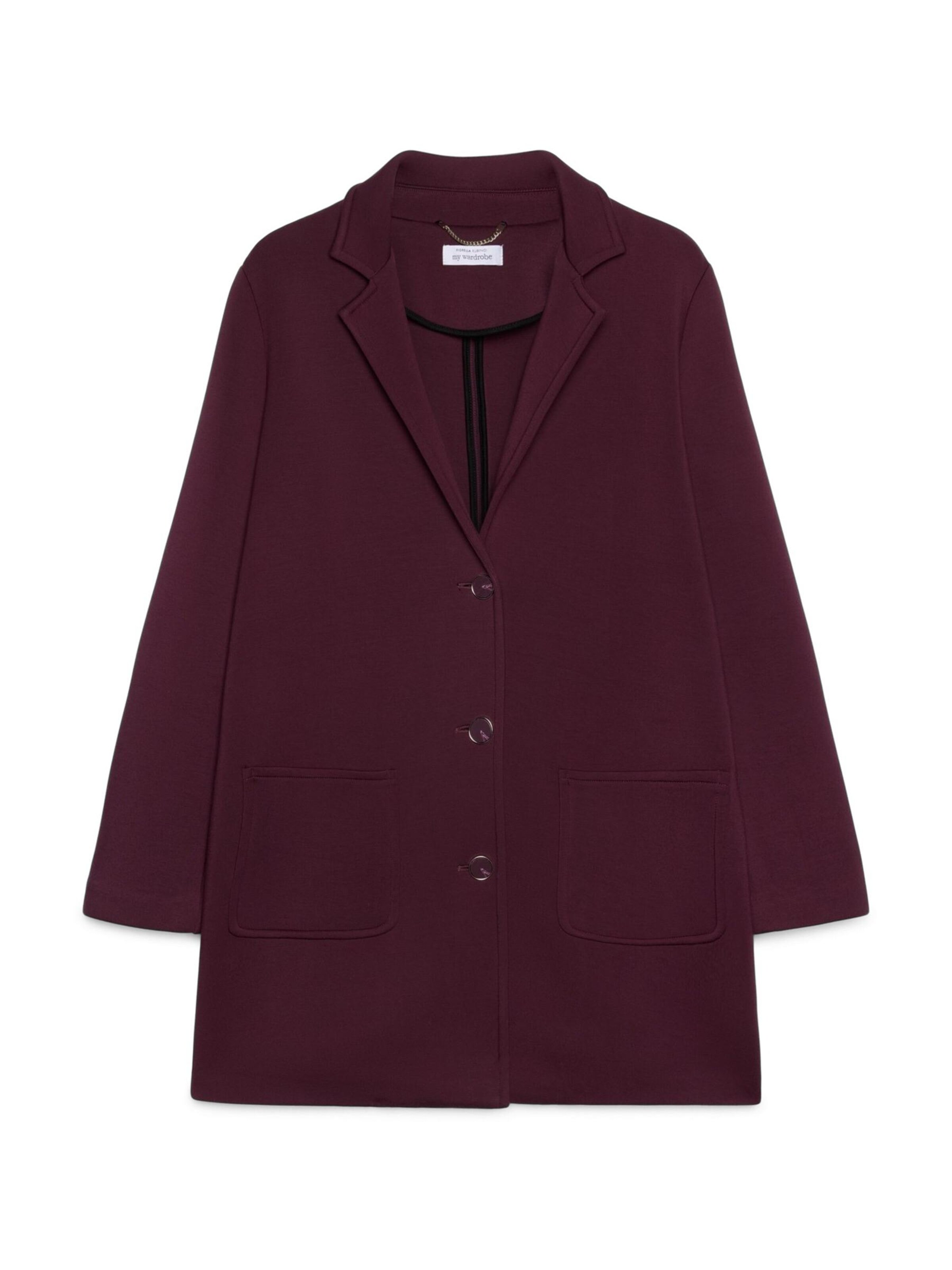 Manteau d’hiver Fiorella Rubino en rouge : devant