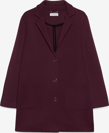 Manteau d’hiver Fiorella Rubino en rouge : devant