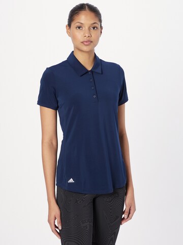 Maglia funzionale di ADIDAS GOLF in blu: frontale