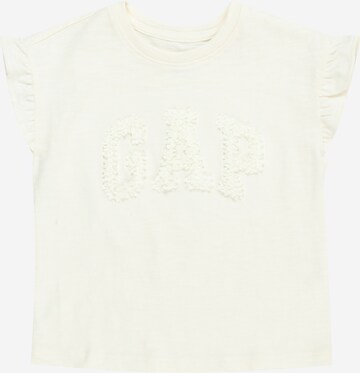 T-Shirt GAP en beige : devant