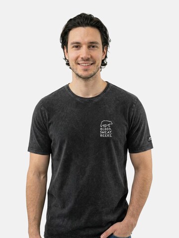 FORSBERG Shirt 'Drengson T‑Shirt' in Black: front
