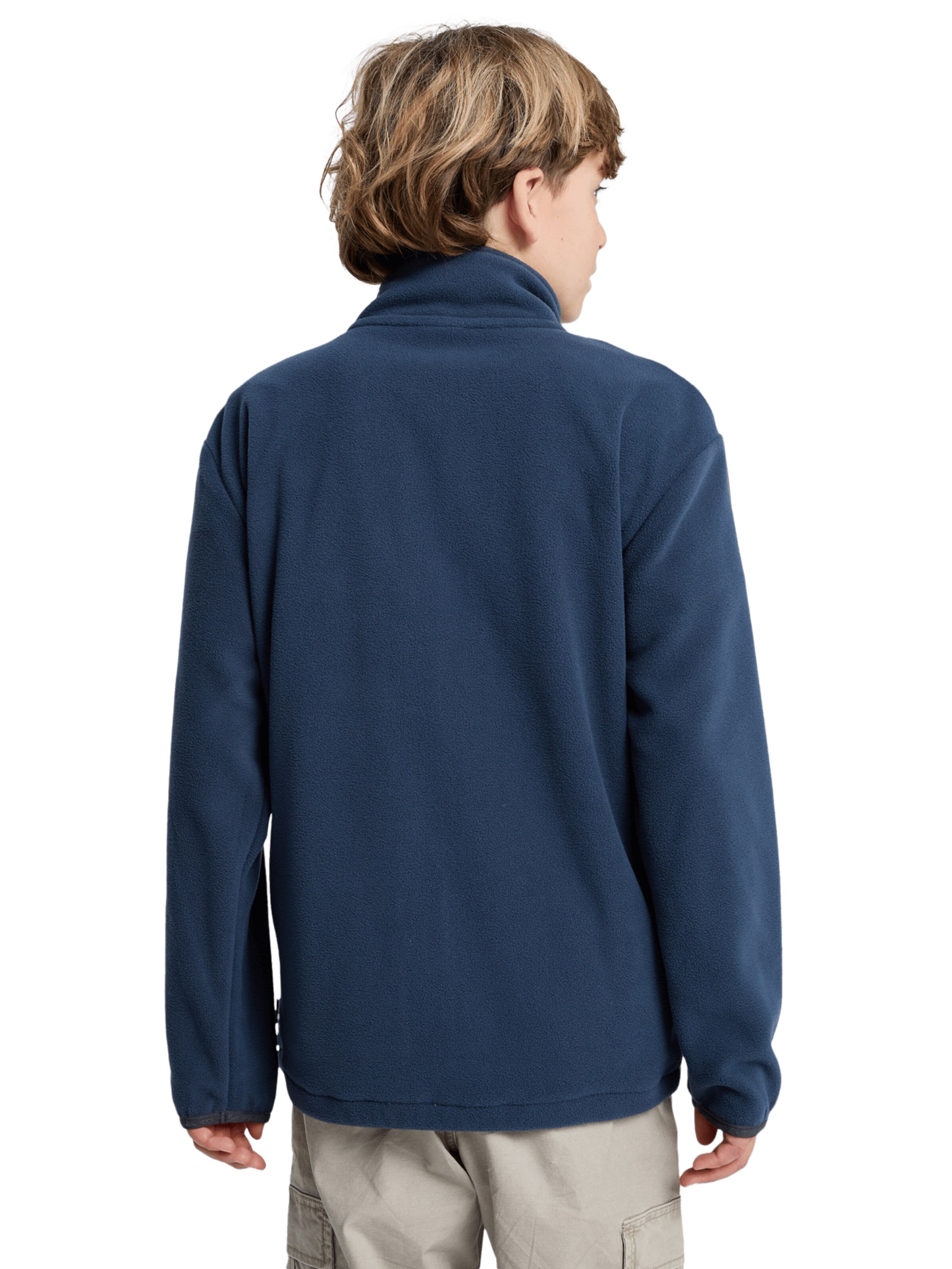 QUIKSILVER Fleecesweatshirt 'Ice Field' in Blau