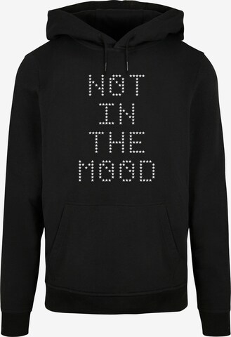 Merchcode Sweatshirt 'NITM-Stars' in Zwart: voorkant