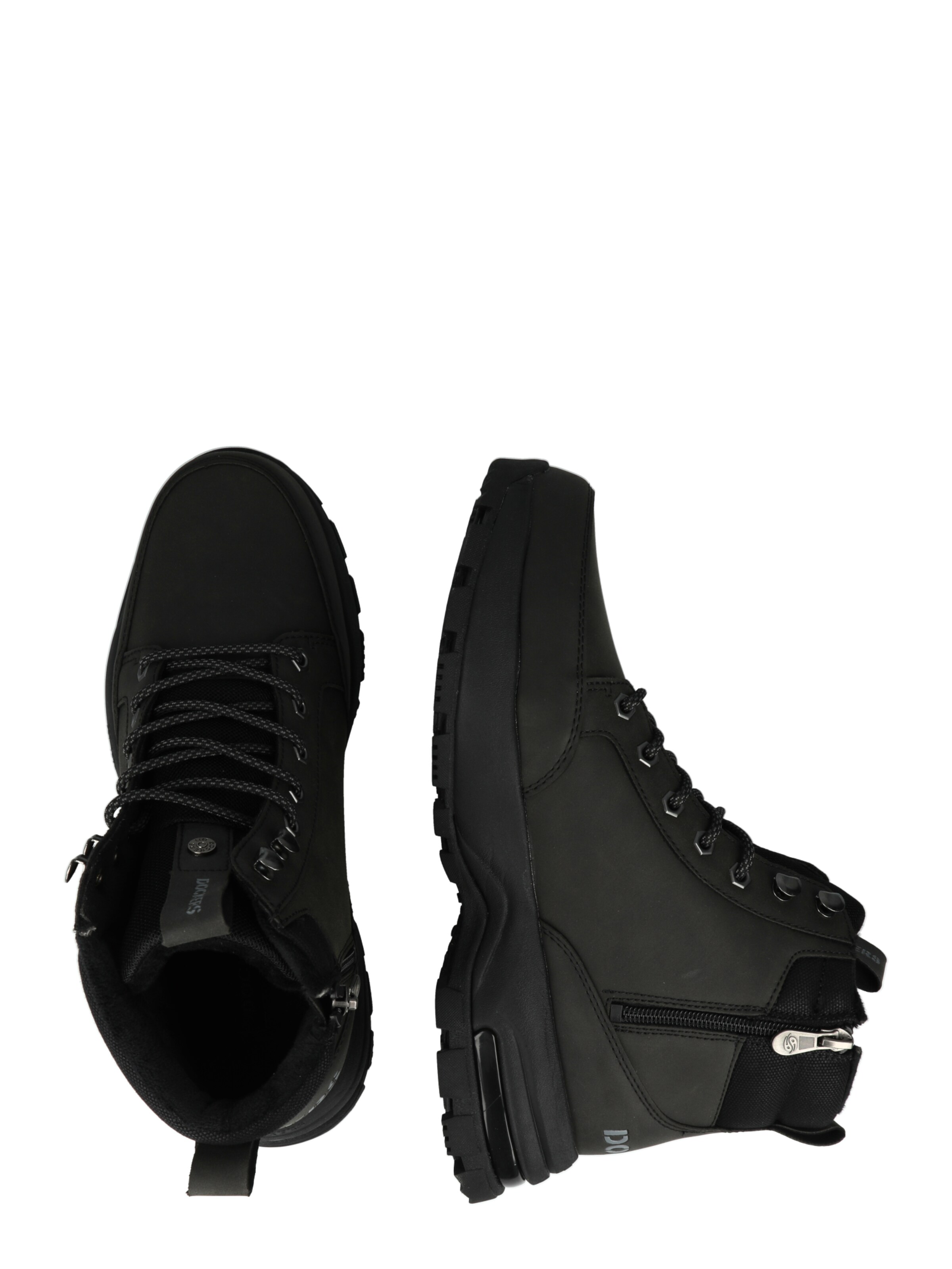 Bottines à lacets Dockers by Gerli en noir